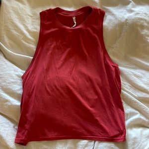 Vuori Red tank top